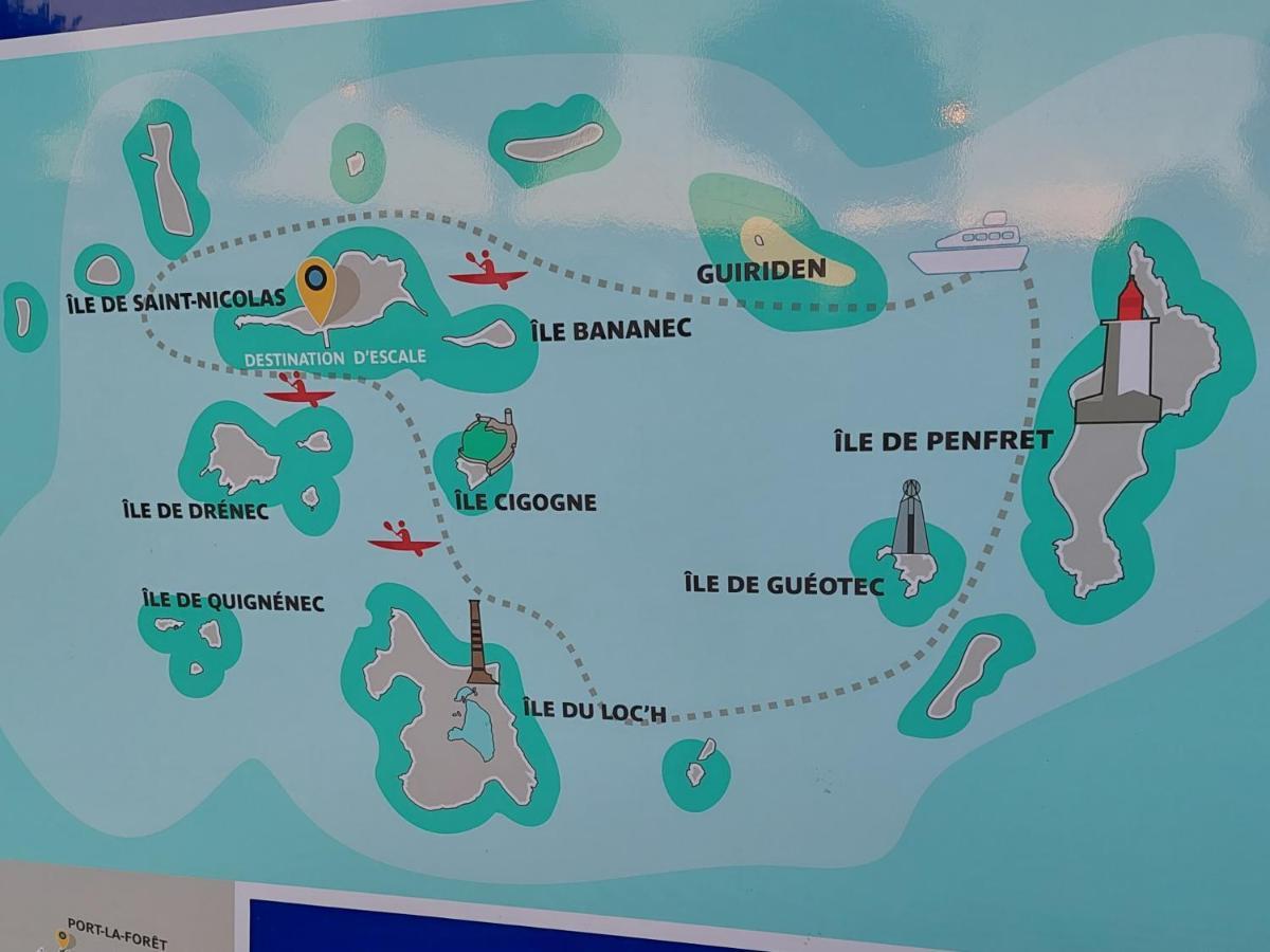 Studio Lumineux Proche Port & Plages Bénodet Dış mekan fotoğraf
